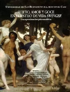 Carátula de Sujeto, amor y goce en el estilo de vida swinger