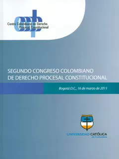 Carátula de Memorias 2d° Congreso Colombiano de Derecho Procesal Constitucional