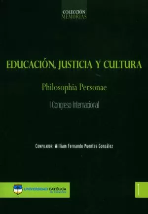 Carátula de Educación, justicia y cultura