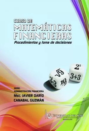 Carátula de Curso de Matemáticas Financieras Procedimientos y toma de decisiones