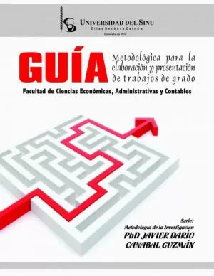 Carátula de Guía Metodológica para la Elaboración y Presentación de Trabajos de Grado