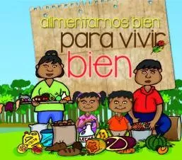 Carátula de Alimentarnos bien para vivir bien