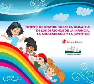 Carátula de Informe de gestión sobre la garantía de los derechos de la infancia, la adolescencia y la juventud