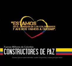 Carátula de Fuerzas Militares de Colombia Constructores de Paz
