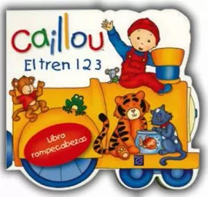 Carátula de Caillou: El tren 123