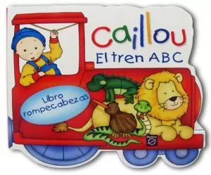 Carátula de Caillou: El tren abc