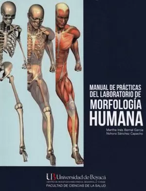 Carátula de Manual de prácticas del laboratorio de Morfología Humana