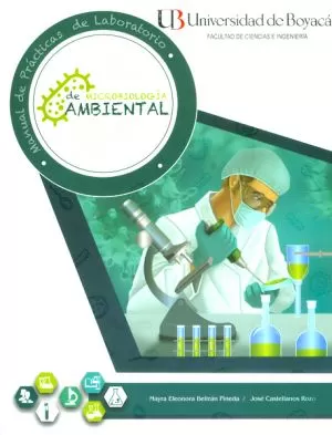 Carátula de Manual de Prácticas de Laboratorio de Microbiología Ambiental
