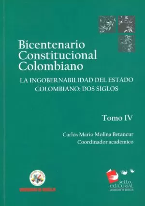 Carátula de Bicentenario Constitucional Colombiano tomo IV
