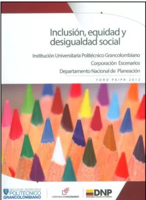 Carátula de Inclusión, equidad y desigualdad social