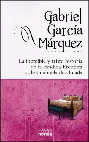 Carátula de La Increible y Triste Historia de la Cándida Eréndira y de su Abuela Desalmada