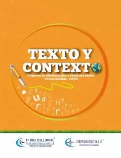Carátula de Texto y contexto