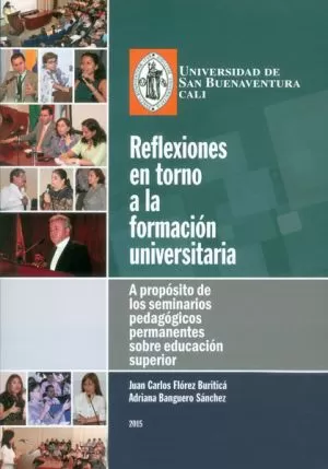 Carátula de Reflexiones en torno a la formación universitaria