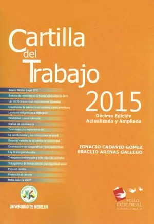 Carátula de Cartilla del trabajo