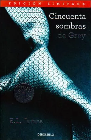 Carátula de Cincuenta sombra de Grey