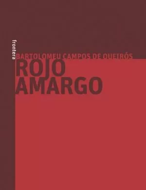 Carátula de Rojo Amargo