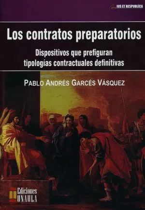 Carátula de Los contratos preparatorios