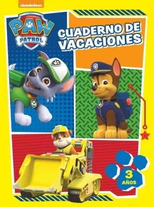 Carátula de Cuaderno de vacaciones 3 años