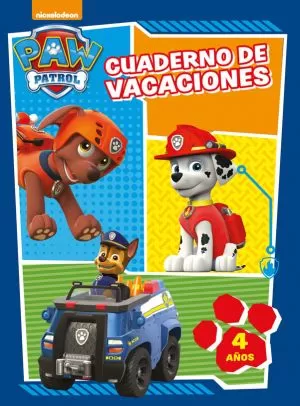 Carátula de Cuaderno de vacaciones 4 años