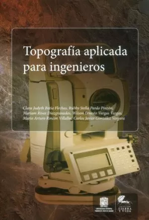 Carátula de Topografía aplicada para ingenieros