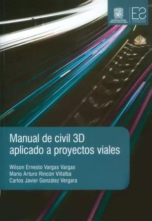 Carátula de Manual de civil 3D aplicado a proyectos viales