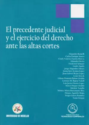 Carátula de El precedente judicial y el ejercicio del derecho ante las altas cortes