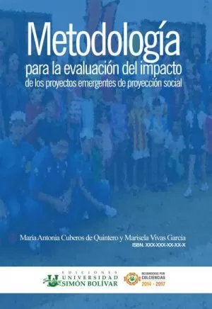 Carátula de Metodología para la evaluación del impacto de los proyectos emergentes de proyección social