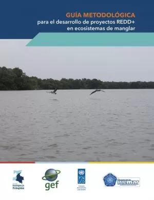 Carátula de Guía Metodológica para el desarrollo de proyectos REDD+ en ecosistemas de manglar
