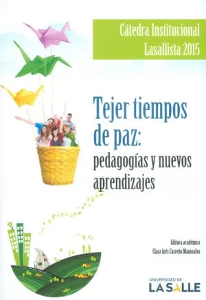 Carátula de Tejer tiempos de paz