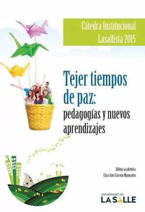 Carátula de Tejer tiempos de paz
