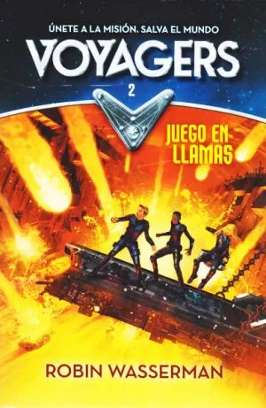 Carátula de Voyagers 2. Juego en llamas