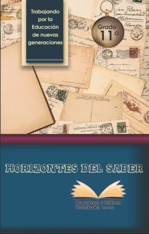 Carátula de Horizontes del Saber Grado 11°