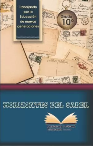 Carátula de Horizontes del Saber Grado 10°