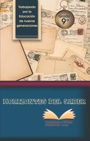 Carátula de Horizontes del Saber Grado 9°