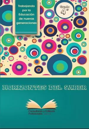 Carátula de Horizontes del Saber Grado 4°
