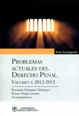 Carátula de Problemas actuales del derecho penal