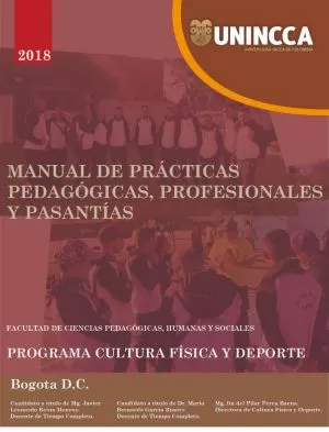 Carátula de Manual de prácticas pedagógicas, profesionales y pasantías