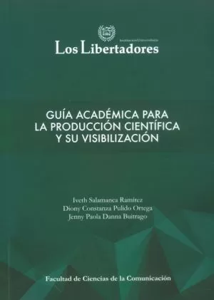 Carátula de Guía académica para la producción científica y su visibilización