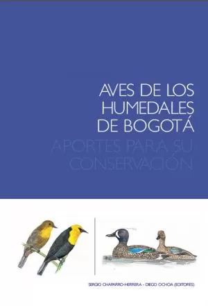 Carátula de Aves de los Humedales de Bogotá