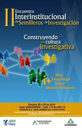 Carátula de II Encuentro Interinstitucional de Semilleros de Investigación
