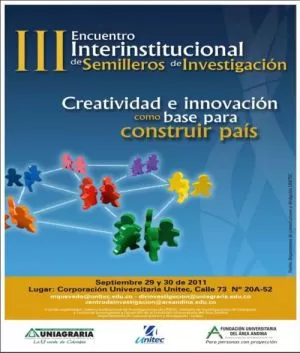 Carátula de Memorias del III Encuentro Interinstitucional de Semilleros de Investigación