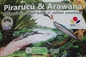 Carátula de Pirarucú Manual de Campo para el Cultivo Comercial