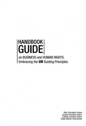 Carátula de Handbook Guide on business and Human Rights. Embracing the UN Guiding Principles