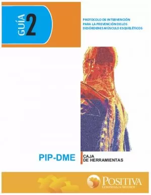 Carátula de Guía Caja De Herramientas Del Protocolo De Intervención Para La Prevención De Los Desórdenes Músculo Esqueléticos PIP-DME