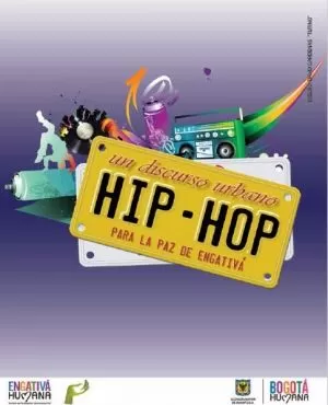 Carátula de Hip Hop. Un discurso urbano para la paz de Engativá