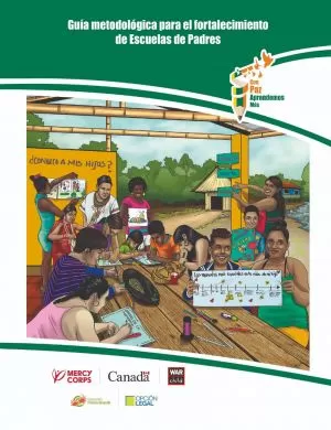 Carátula de Guía metodológica para el fortalecimiento de Escuelas de Padres