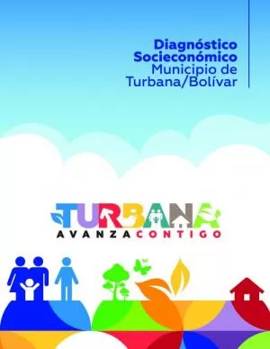 Carátula de Diagnostico socioeconómico municipio Turbana - Bolívar