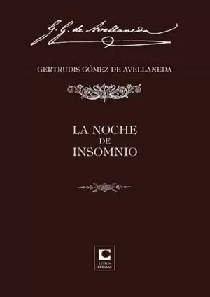 Carátula de La noche de insomnio