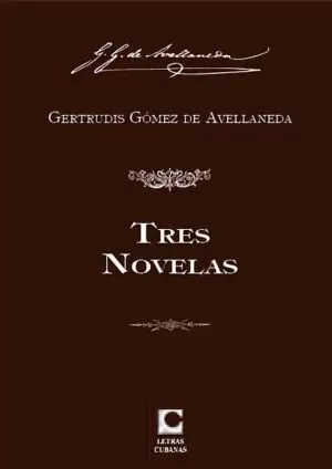Carátula de Tres novelas