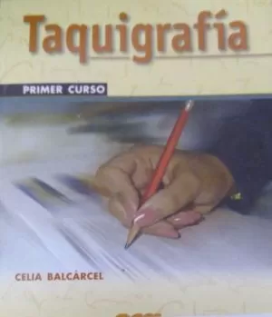 Carátula de Taquigrafía. Primer Curso